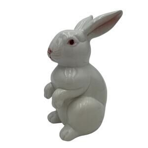 Vintage Fitz & Floyd White Rabbit 1979 Easter Bunny
